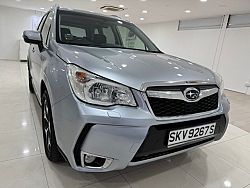 Subaru Forester 2.0XT Turbo 4WD Sunroof 2015 Silver Rear Entertainment